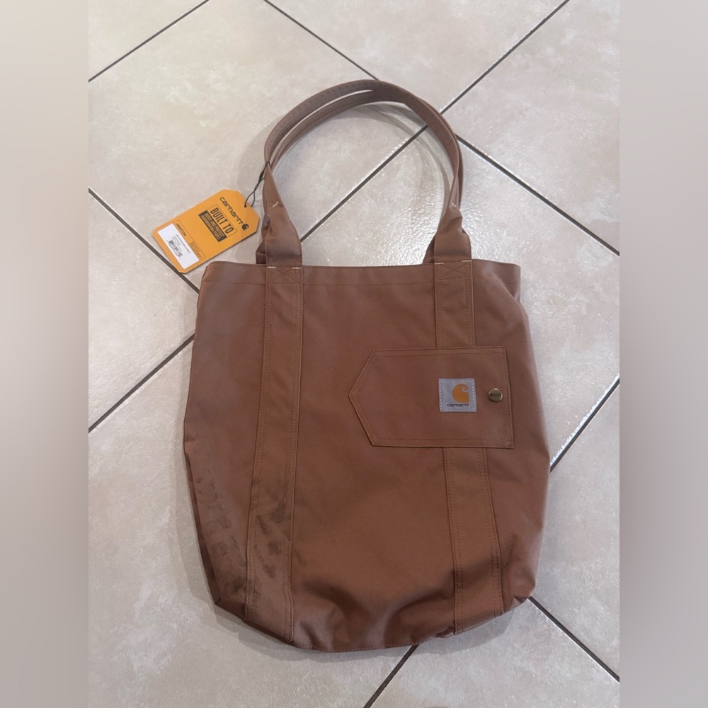 Carhartt Brown Tote Bag